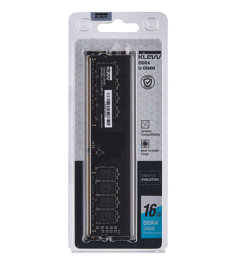 KLEVV 16GB 2666MHz DDR4 Desktop Memory - Best Deal - South