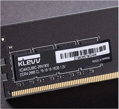 Klevv DDR4‐3200 CL‐22 22 22 16GB KLEVV KD4AGUA80 16GB DDR4 3200MHz Desktop Memory | Evetech