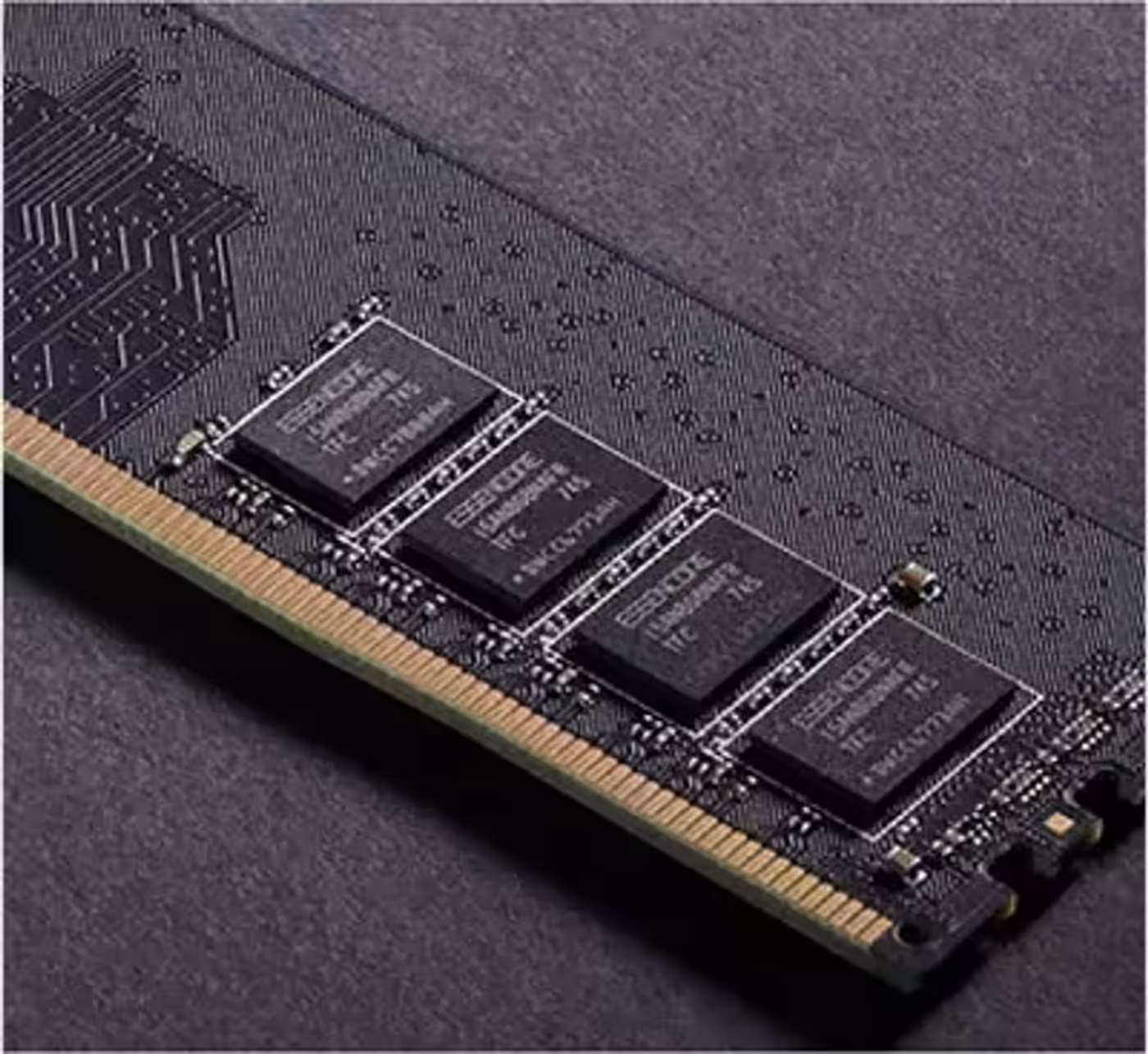 KLEVV 16GB DDR4 RAM shown in a working desktop system