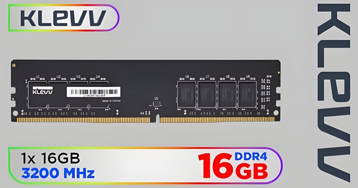 KLEVV KD4AGUA80 16GB DDR4 3200MHz Desktop Memory