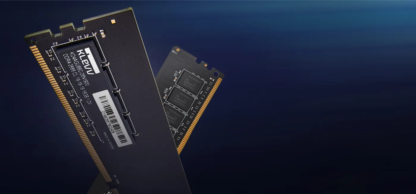 KLEVV 32GB 3200MHz DDR4 Desktop Memory - High-Speed Performance
