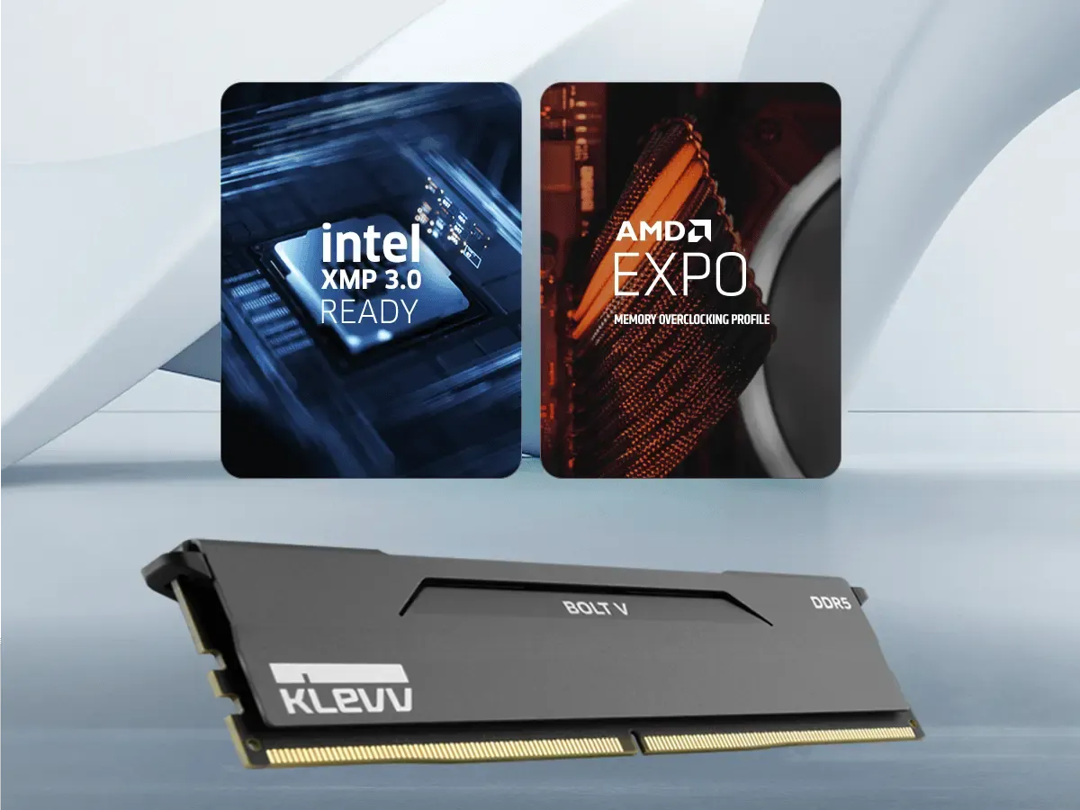 KLEVV Bolt V DDR5 RAM - Overclocking Ready