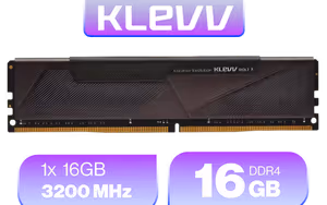 KLEVV Bolt X 16GB 3200MHz DDR4 Gaming Memory KLEVV Bolt X 16GB 3200MHz DDR4 Gaming Memory - Image 1