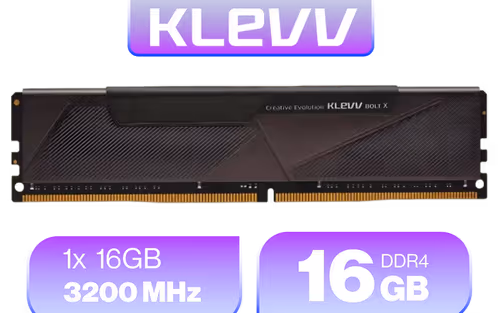 KLEVV Bolt X 16GB 3200MHz DDR4 Gaming Memory - Image 1