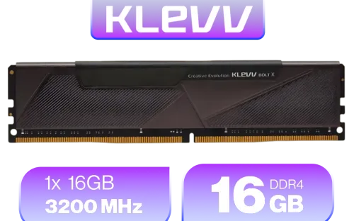 KLEVV Bolt X 16GB 3200MHz DDR4 Gaming Memory - Image 1