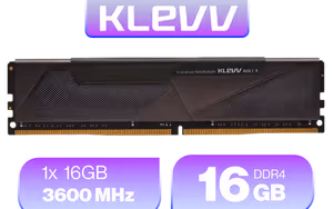 KLEVV BOLT X 16GB 3600MHz DDR4 Gaming Memory KLEVV BOLT X 16GB 3600MHz DDR4 Gaming Memory - Image 1