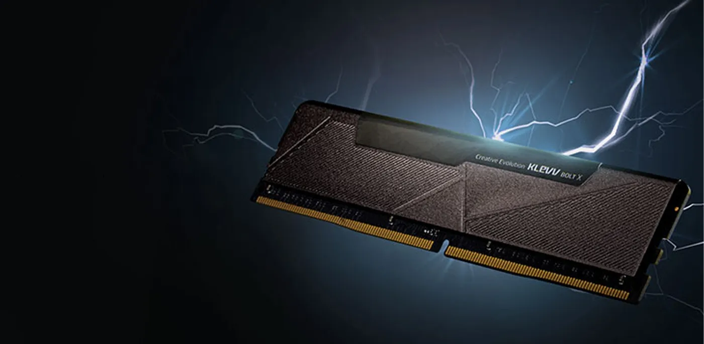 メモリー KLEVV BOLT X DDR4 32GB 3600MHz KLEVV Bolt X DDR4 32GB (2x16GB) 3600MHz CL18 1.35V Gaming Desktop