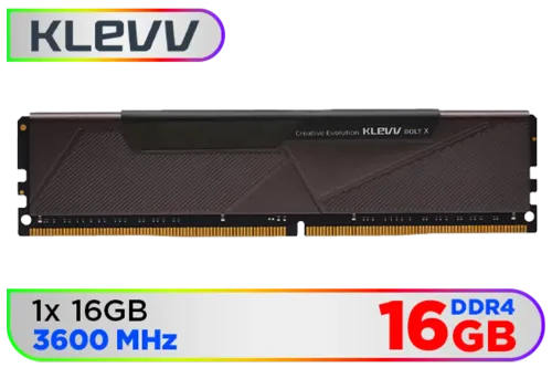 KLEVV BOLT X 8GB DDR4-3200 Desktop Gaming Memory