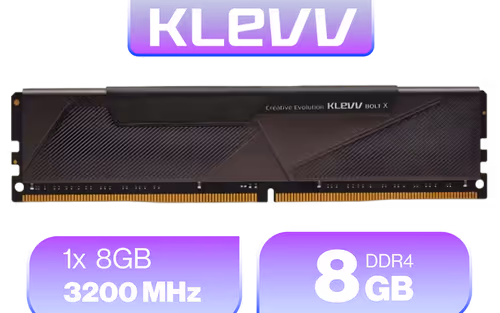klevv-bolt-x-8gb-ddr4-3200-memory - Image 1