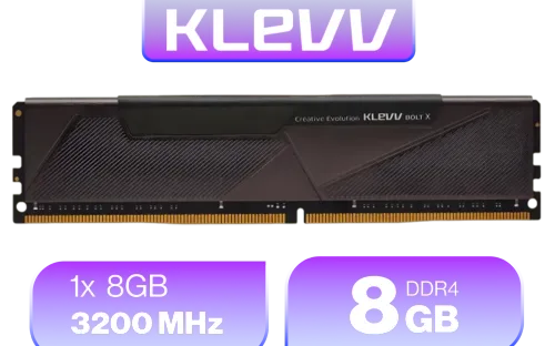 klevv-bolt-x-8gb-ddr4-3200-memory - Image 1