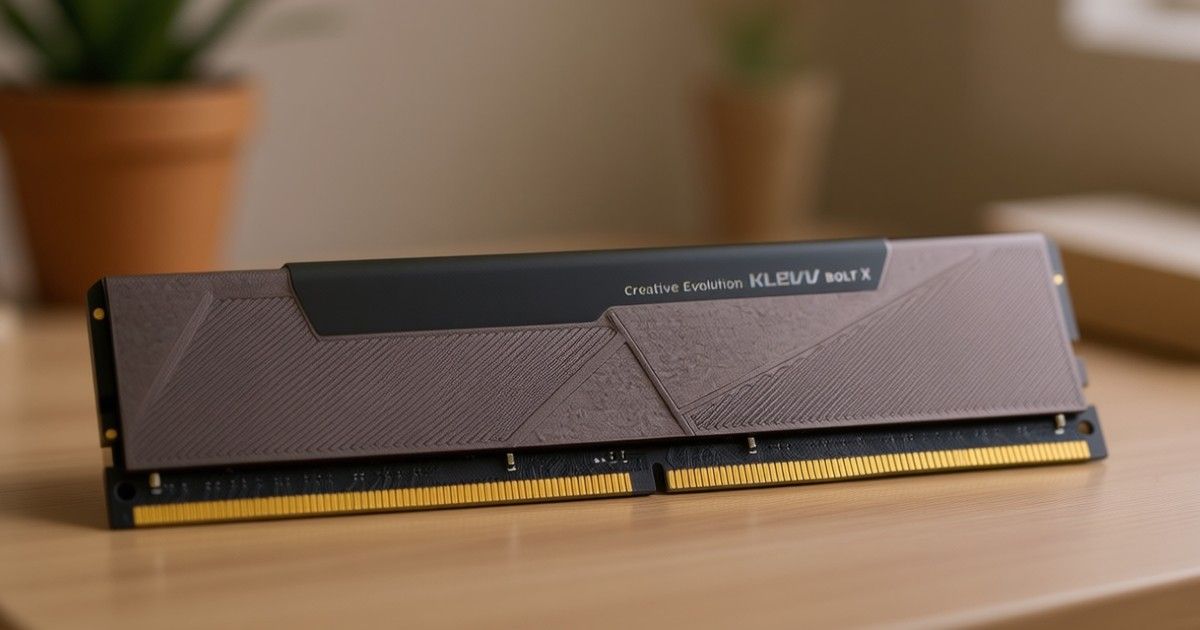 KLEVV SOLO X DDR4 8GB 3200MHz メモリー　2枚 KLEVV BOLT X 8GB DDR4-3200 Desktop Gaming Memory | Evetech