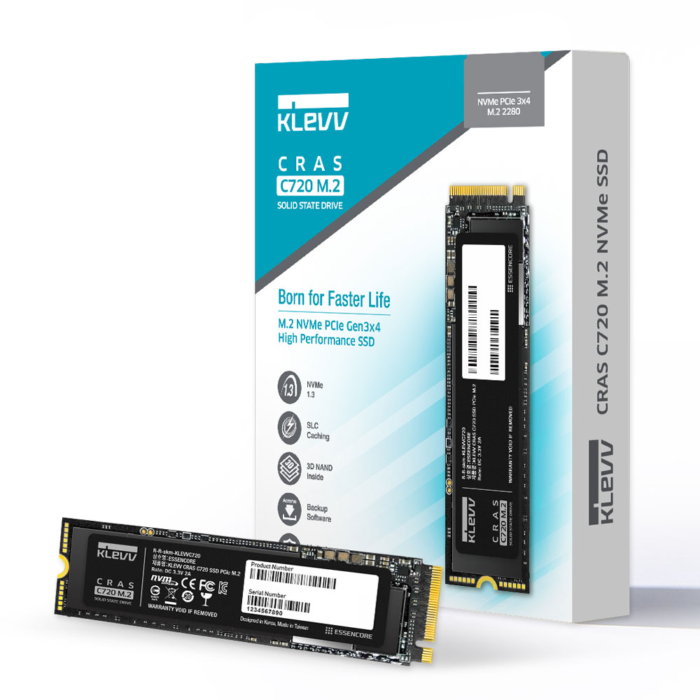 KLEVV CRAS C720 256GB NVMe SSD - Best Deal - South Africa | Evetech