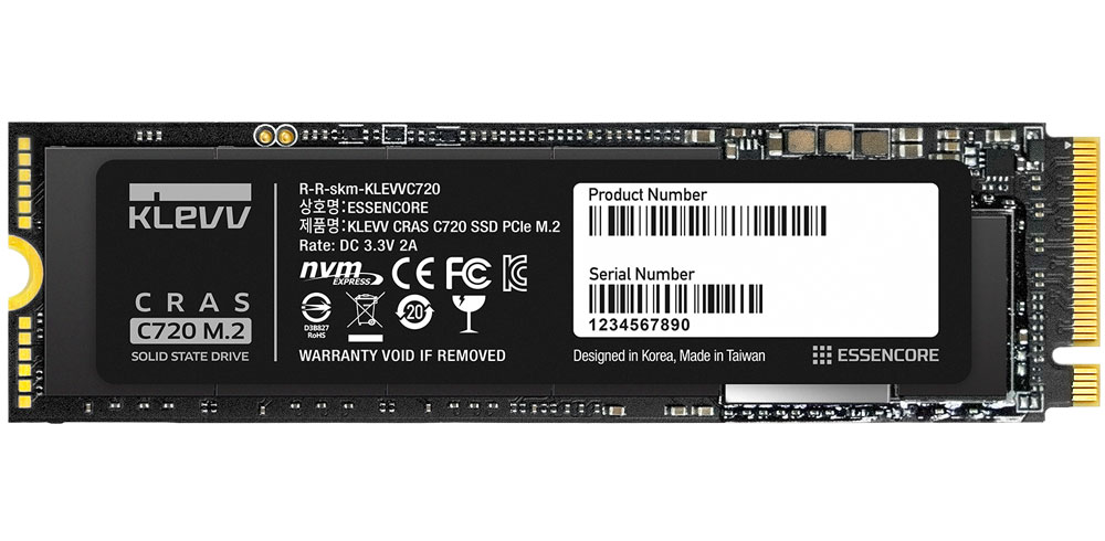 KLEVV CRAS C720 256GB NVMe SSD - Best Deal - South Africa | Evetech