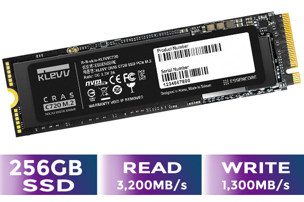 KLEVV CRAS C720 256GB NVMe SSD - Best Deal - South Africa
