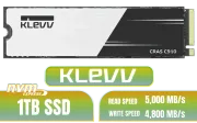 KLEVV CRAS C910 1TB Gen4 M.2 NVMe SSD with Heatsink - image 1