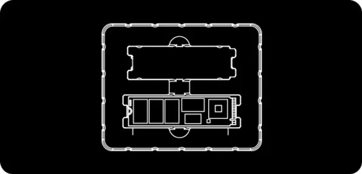 Step-by-step guide to aligning and pressing the heatsink onto the CRAS C930