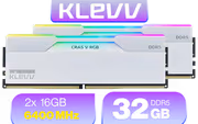 KLEVV CRAS V RGB 32GB DDR5-6400 Kit RAM, Low-Profile - image 1