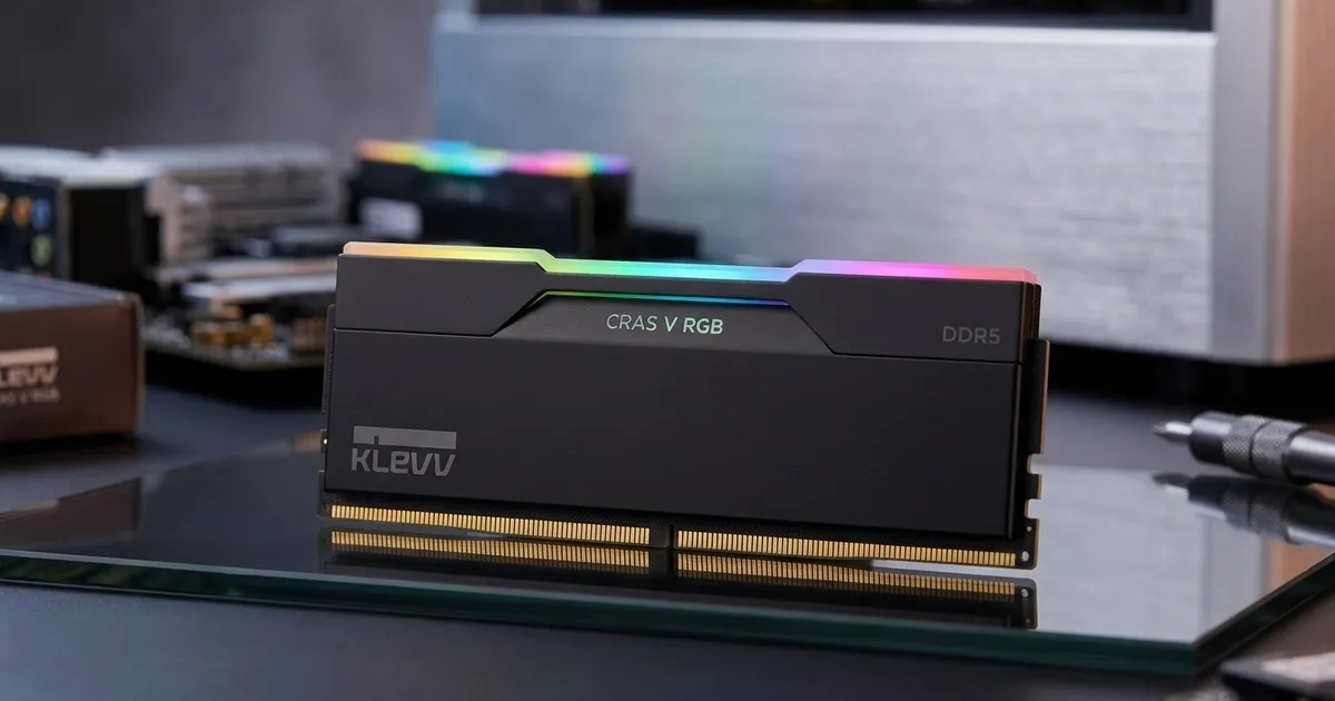 KLEVV CRAS V RGB 48GB (2x24GB) 7200MHz DDR5 Gaming RAM | Evetech