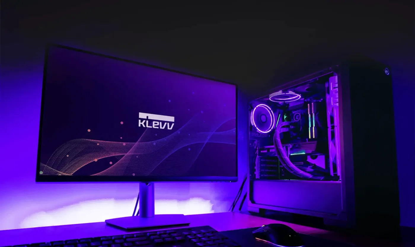 KLEVV CRAS V RGB DDR5 32GB memory module designed for elite gaming performance