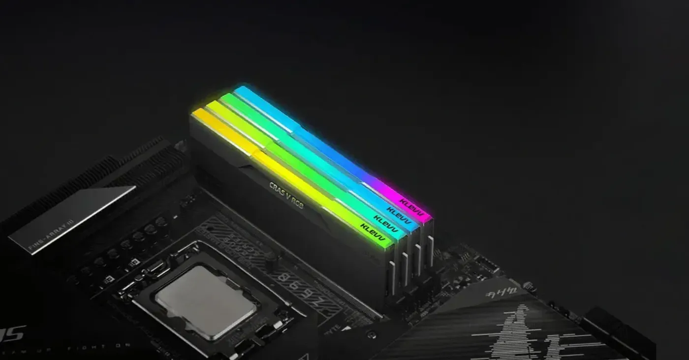 KLEVV CRAS V RGB 32GB (2x16GB) DDR5 7200MHz CL34 RAM | Evetech