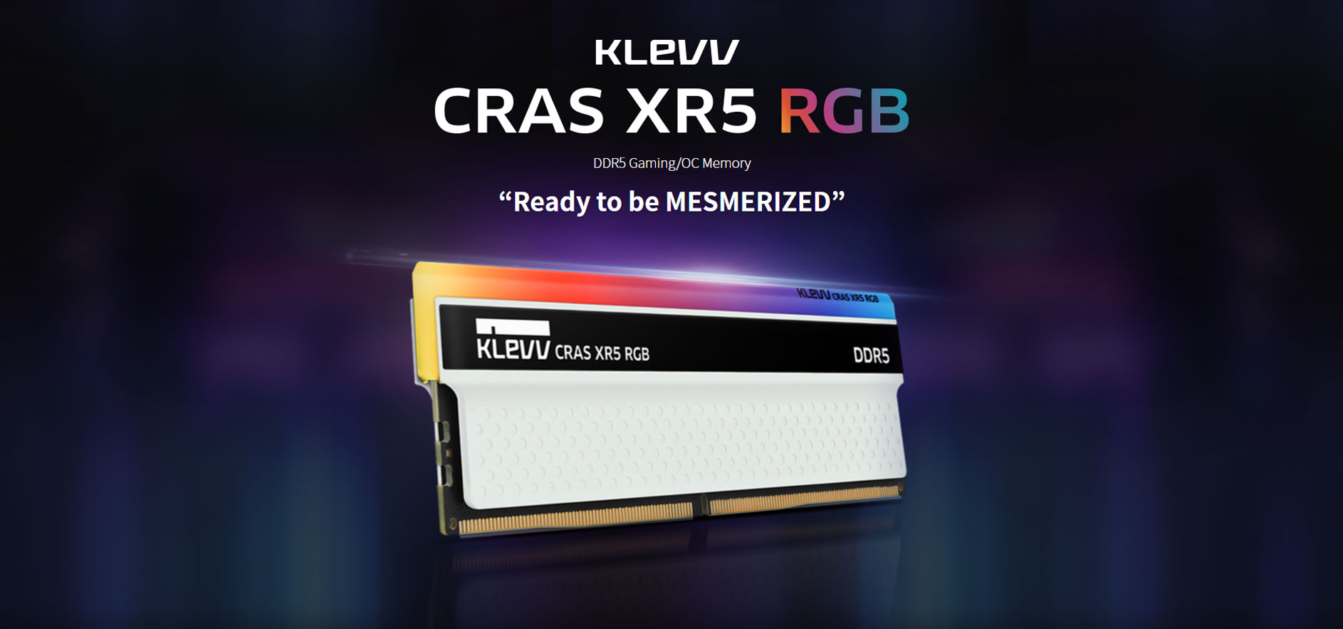 KLEVV CRAS XR5 RGB 32GB (2x16GB) 6200MHz DDR5 RAM | Evetech