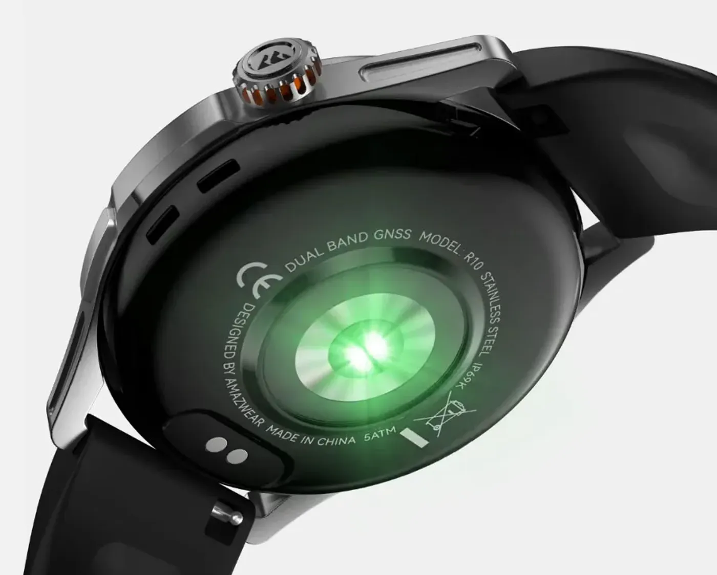 The 4PD optical sensor array on the back of the Magic R10