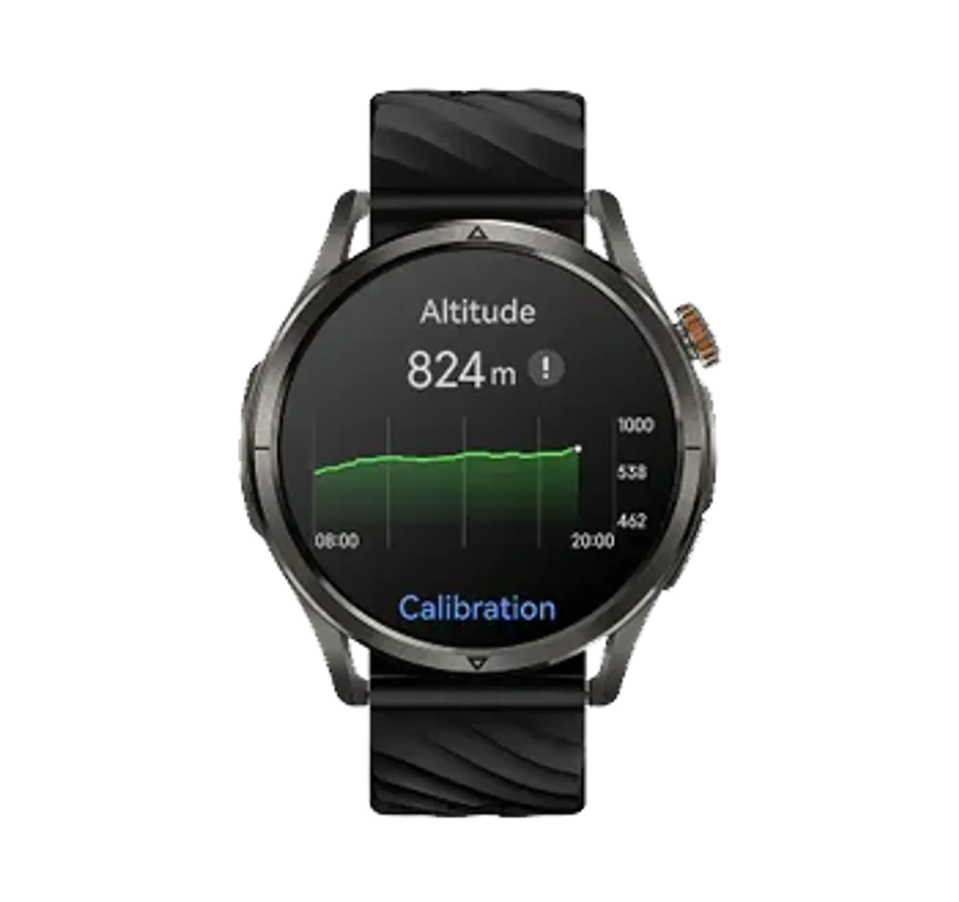 Barometric pressure curve displayed on the KOSPET Magic R10
