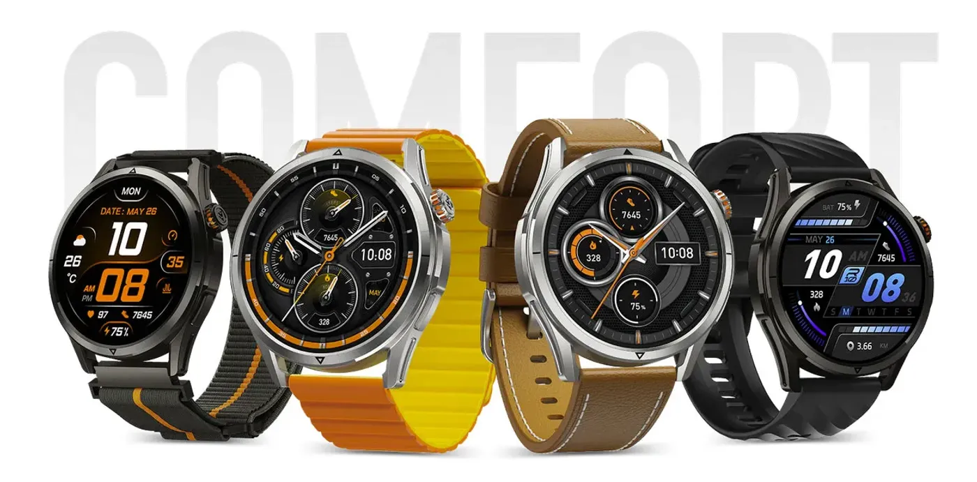 The Magic R10 shown with different strap styles fitted