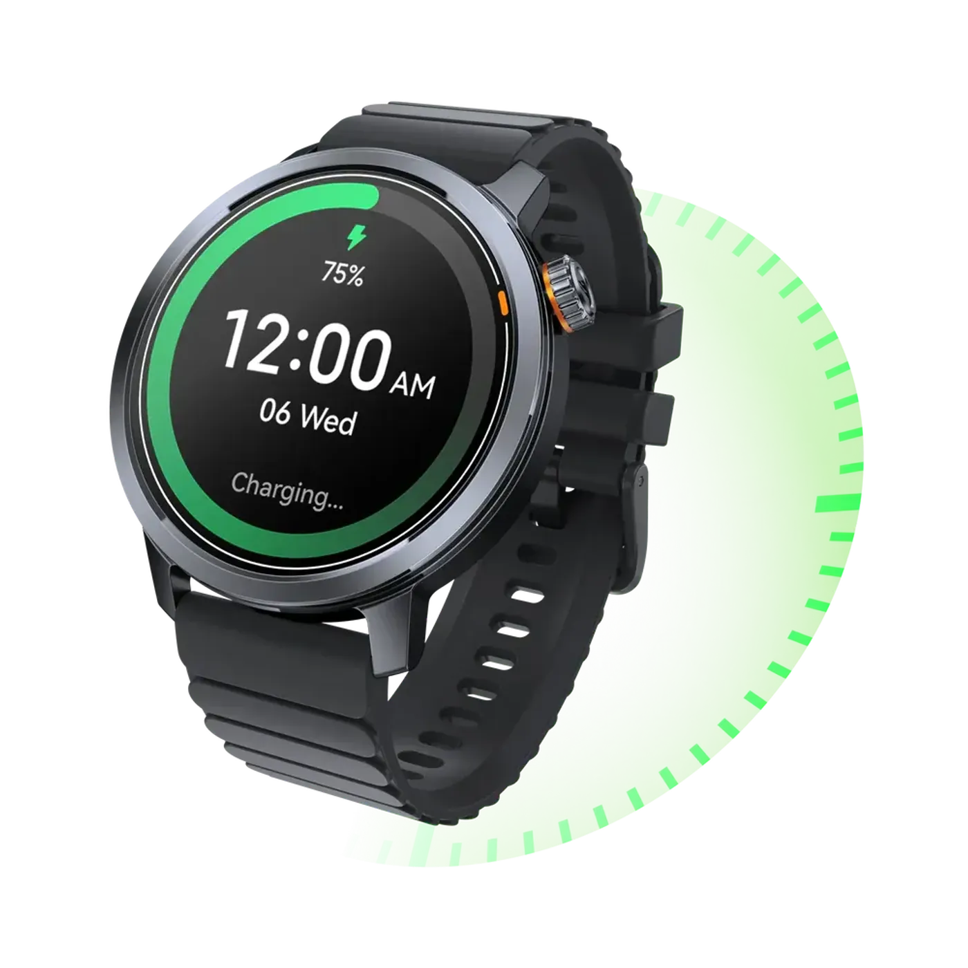 Battery life figures shown for the KOSPET Orb smart watch