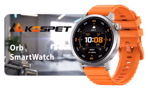 kospet-orb-smart-watch-1-43-amoled-25-day-battery-icy-silver kospet-orb-smart-watch-1-43-amoled-25-day-battery-icy-silver - Image 1
