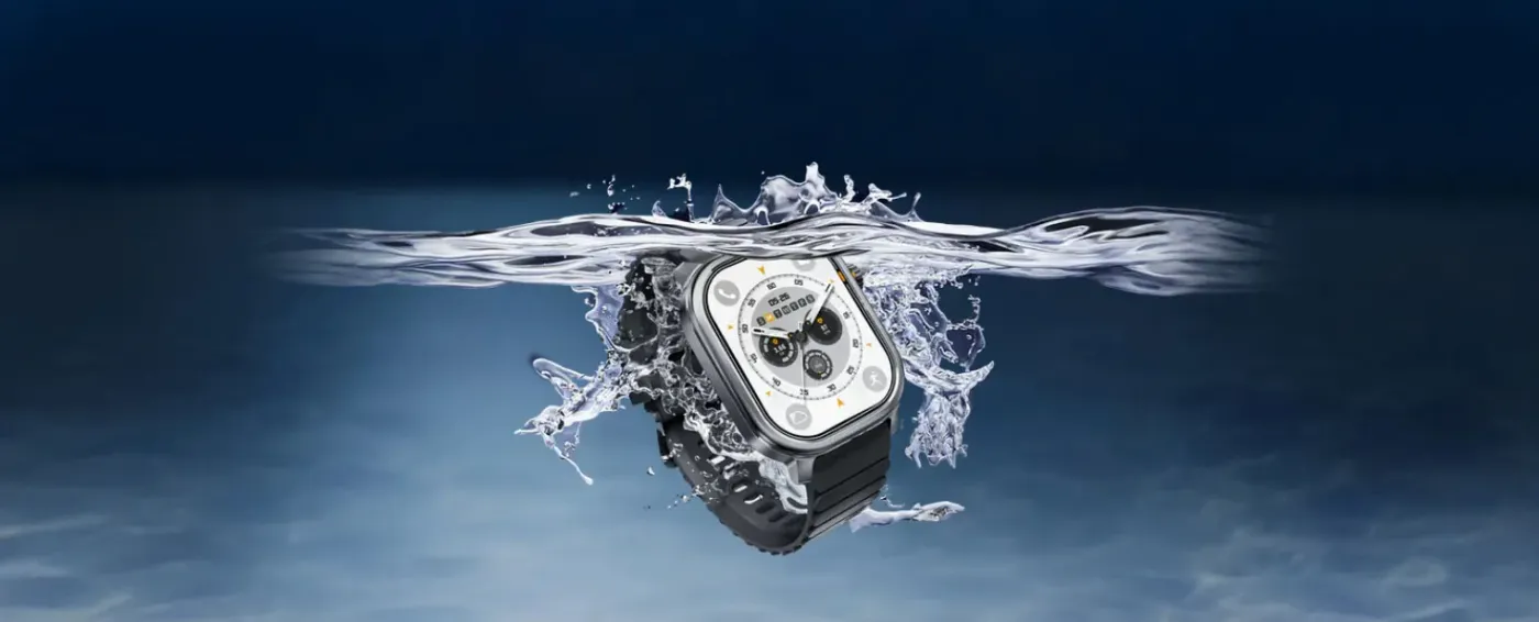 Water on the case of the KOSPET Pulse smart watch