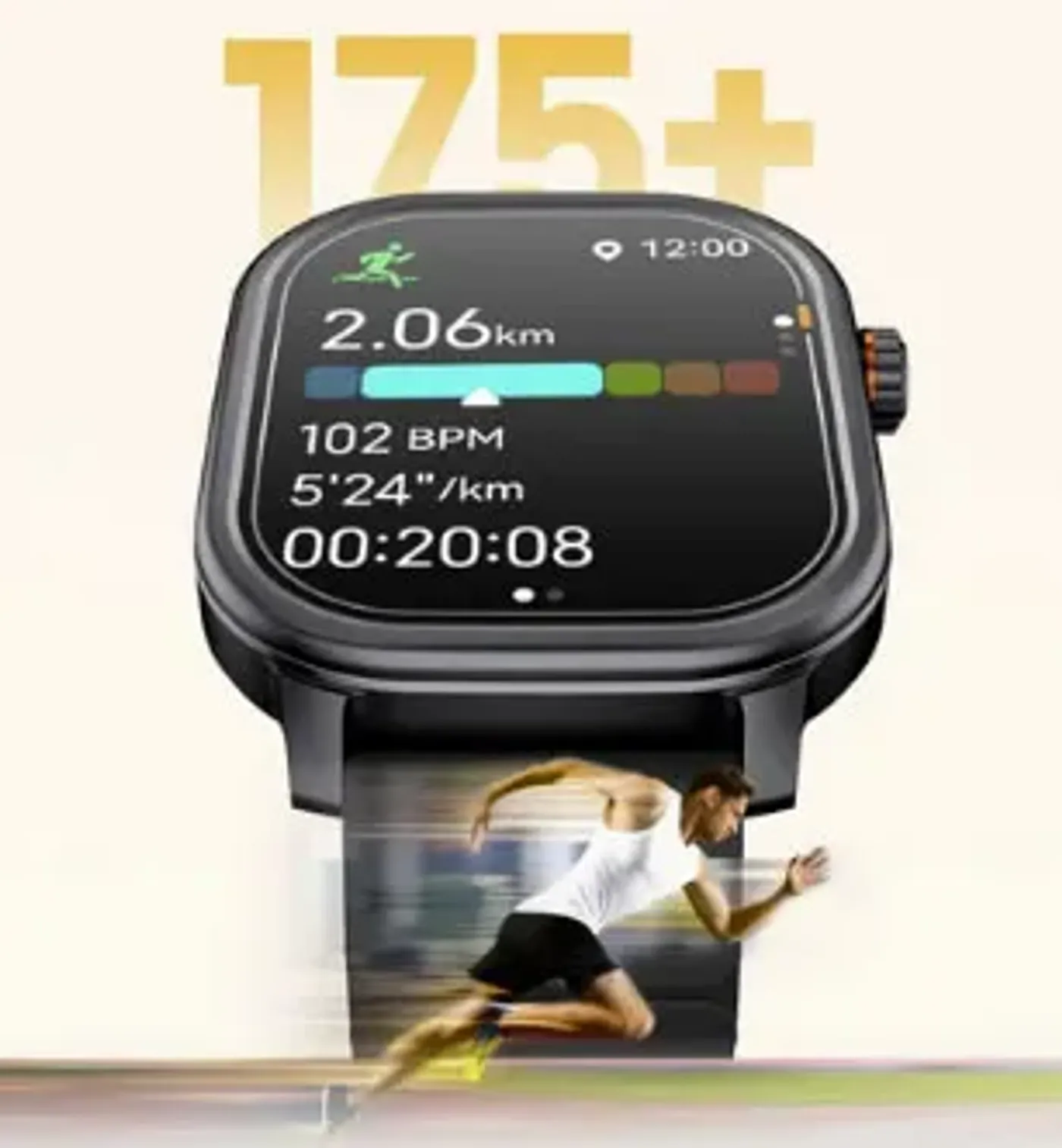 The rotating crown on the side of the KOSPET Pulse