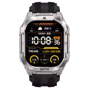 KOSPET Tank M4C Walkie-Talkie Watch Silver - Android/iPhone - image 7