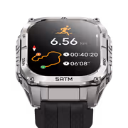 KOSPET Tank M4C Walkie-Talkie Watch Silver - Android/iPhone - image 2