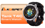 [OPEN BOX]KOSPET Tank T4C Smartwatch with Walkie-Talkie - image 1