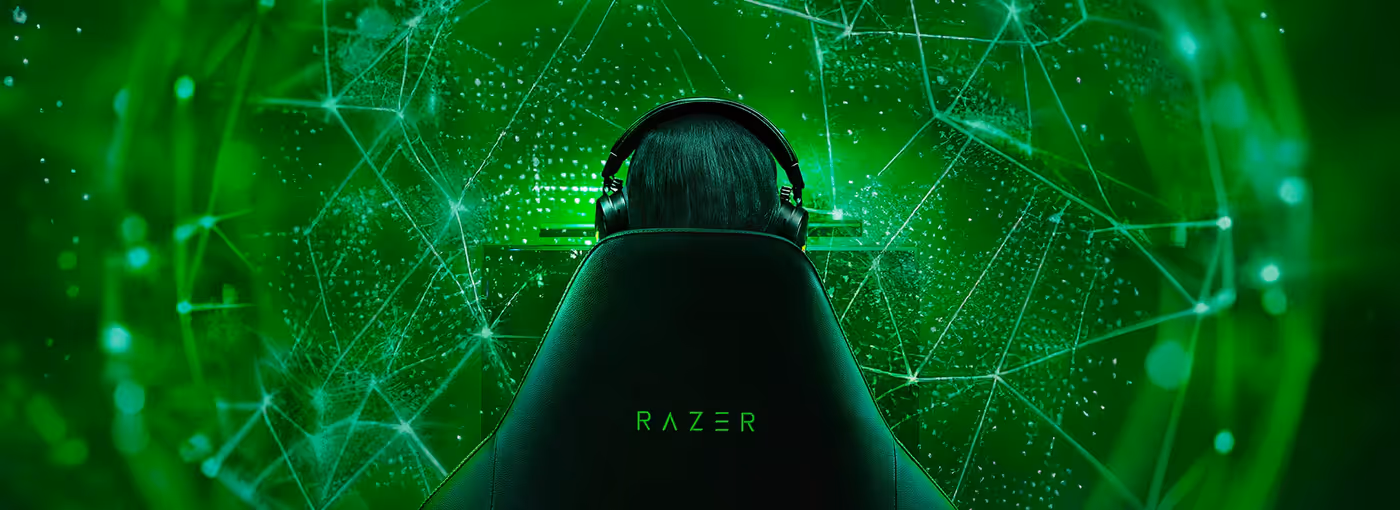Razer 7.1 surround sound feature showcasing realistic positional acoustics for immersive gaming experiences