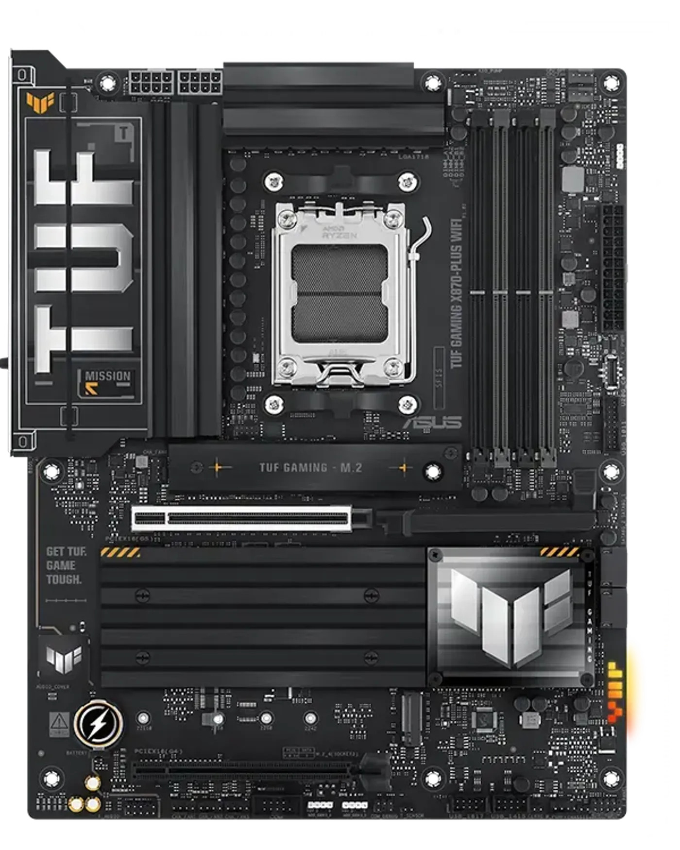 TUF Gaming motherboard front view