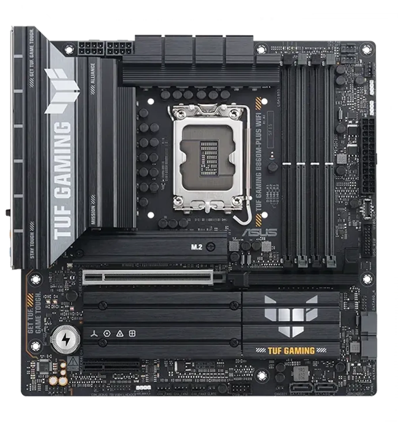 TUF Gaming motherboard front view