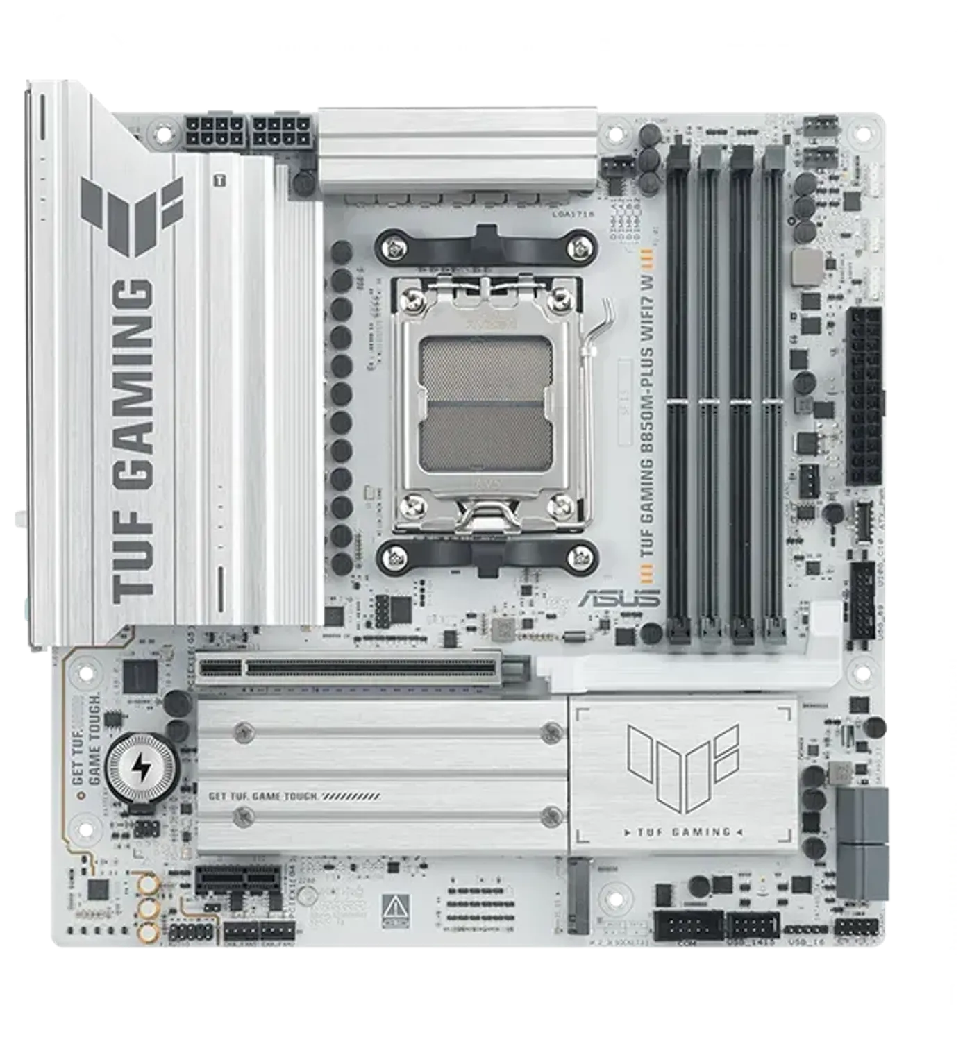 TUF Gaming motherboard front view