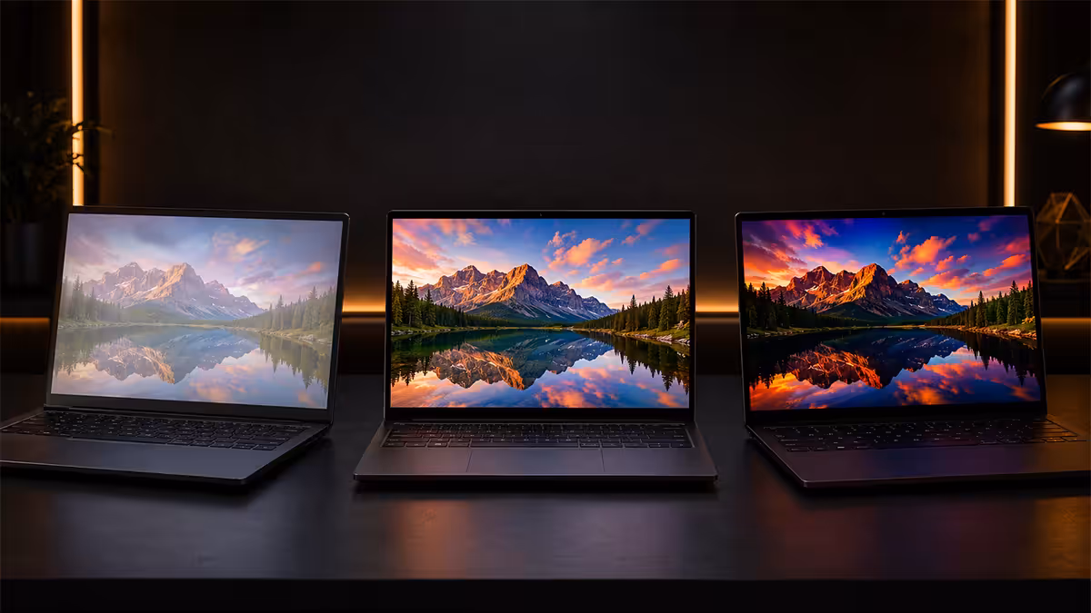 Laptop display types