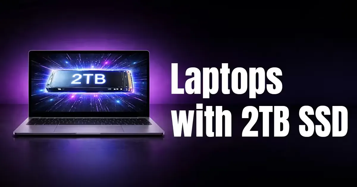 2TB SSD Laptops - Fast Performance in South Africa | Evetech