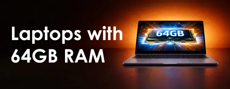 High-performance laptops with 64GB RAM South Africa
