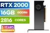 Leadtek RTX 2000 ADA 16GB GDDR6 Workstation GPU - image 1