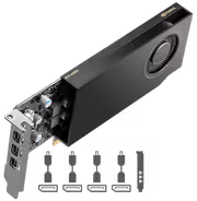 Leadtek NVIDIA RTX A1000 8GB Workstation Graphics Card - image 2