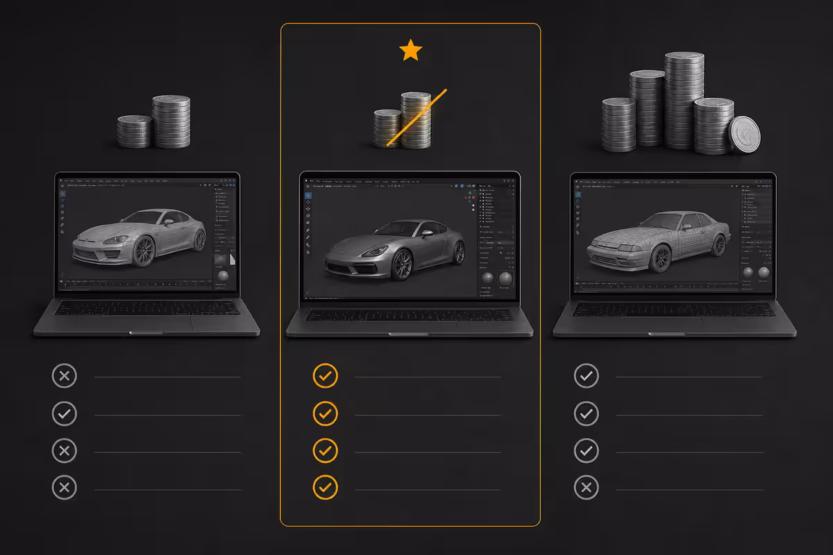 Free vs paid 3D software - why Blender wins for beginners