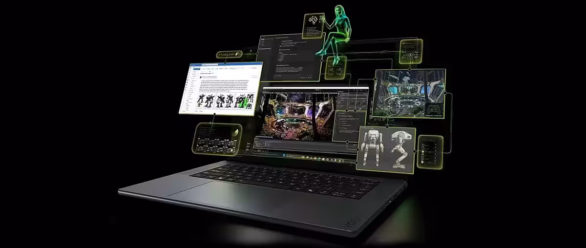 AI agents orchestration workspace running on NVIDIA RTX Spark hardware