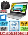 Lenovo Ideapad 320 i7 Laptop With 512GB SSD & 20GB RAM - image 1