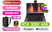 Lenovo IdeaPad Gaming 3 15ACH6 Ryzen 5 RTX 3050 Laptop - image 1