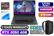 Lenovo IdeaPad Gaming 3 15ARH7 Ryzen 7 RTX 4050 Laptop With 4TB SSD - image 1