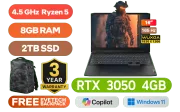 Lenovo IdeaPad Gaming 3 16ARH7 Ryzen 5 RTX 3050 Laptop With 2TB SSD - image 1